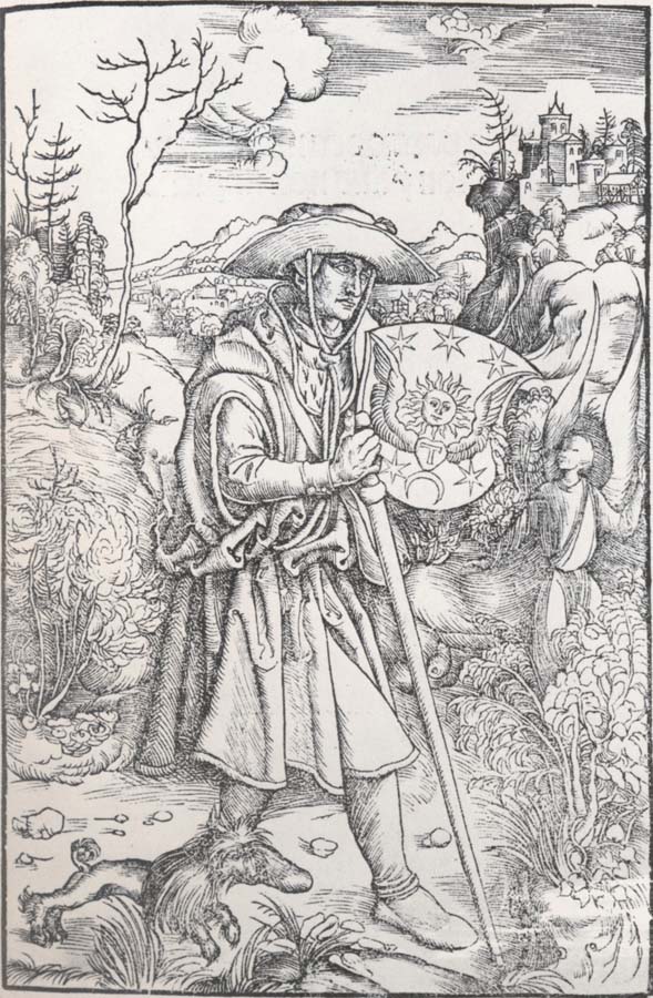 Jean Charlier de gerson as a pligrim